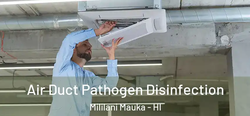 Air Duct Pathogen Disinfection Mililani Mauka - HI