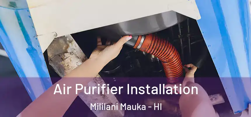  Air Purifier Installation Mililani Mauka - HI