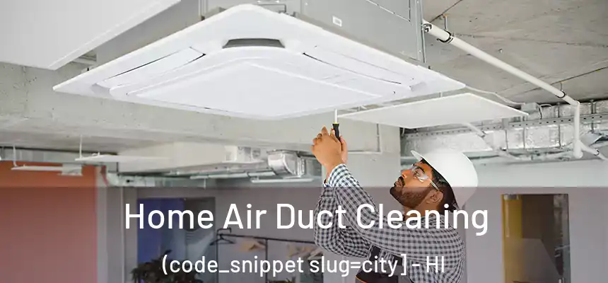  Home Air Duct Cleaning (code_snippet slug=city] - HI
